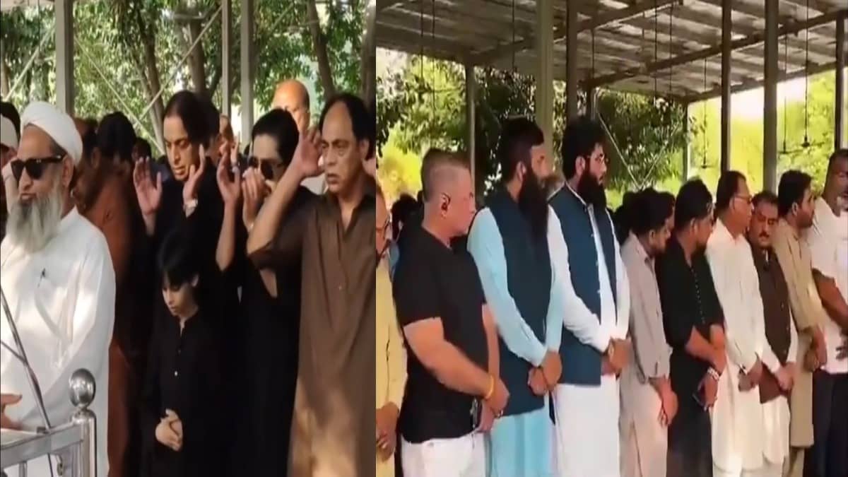 VIDEO: पाकिस्तान में खुलेआम घूम रहे आतंकवादी, शोएब अख्तर के भाई के जनाजे में दिखे लश्कर के टॉप आतंकी; क्रिकेटर से LeT का क्या कनेक्शन?