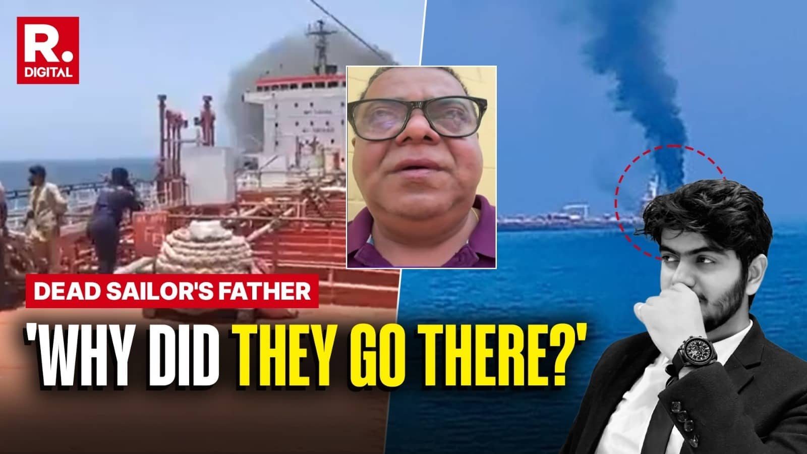 ‘They Killed the GPS and Went in Dark’: Father of Indian Sailor Killed in US Strike Claims Company Illegally Ran Blockade Without Crew’s Consent
