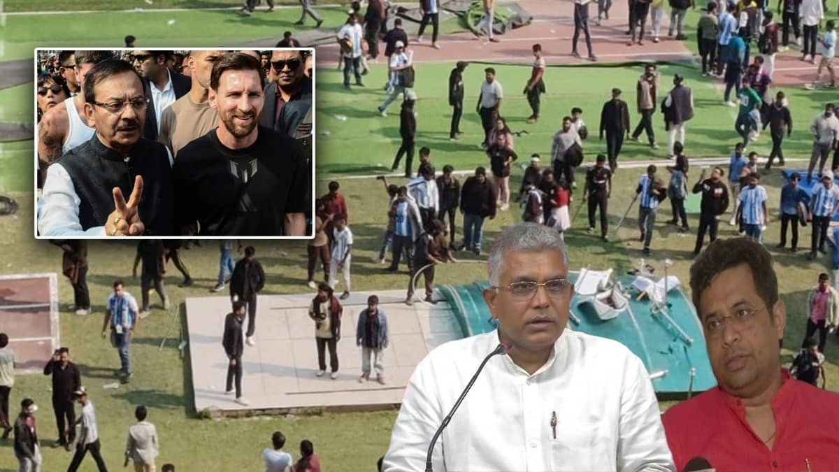 TMC Ex-Minister Aroop Biswas Quizzed Over Mismanagement of Lionel Messi Kolkata Event, BJP Demands Fair Probe