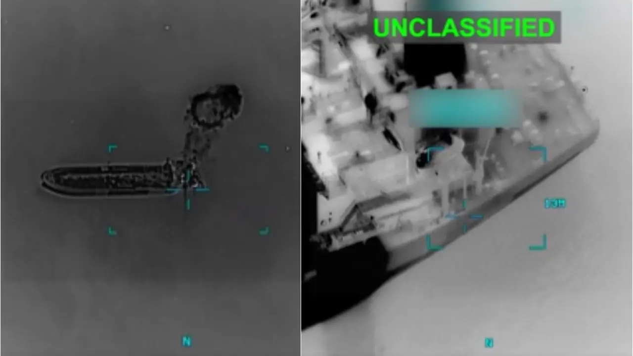 US Releases Attack Video, Admits To Striking Ship With Indian Crew Onboard Off Oman Coast US Releases Attack Video, Admits To Striking Ship With Indian Crew Onboard Off Oman Coast
