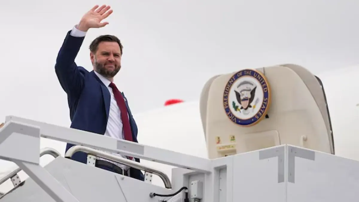 US VP JD Vance Lands in Switzerland for High-Stakes Iran Nuclear Talks Amid Trump Threatening Tolls in Hormuz US VP JD Vance Lands in Switzerland for High-Stakes Iran Nuclear Talks Amid Trump Threatening Tolls in Hormuz