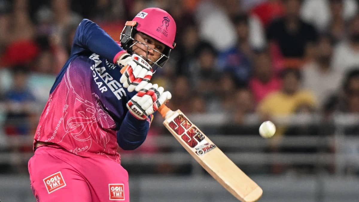 Vaibhav Sooryavanshi in action