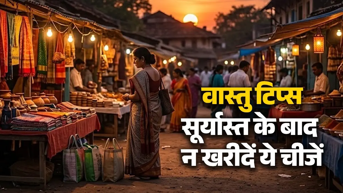 Vastu Tips For Money: सूर्यास्त के बाद गलती से भी न खरीदें ये 6 चीजें, छिन जाएगी सुख-समृद्धि; जानें वास्तु नियम vastu-tips-never-buy-six-things-after-sunset-bring-poverty vastu dosh niyam upay to attract money