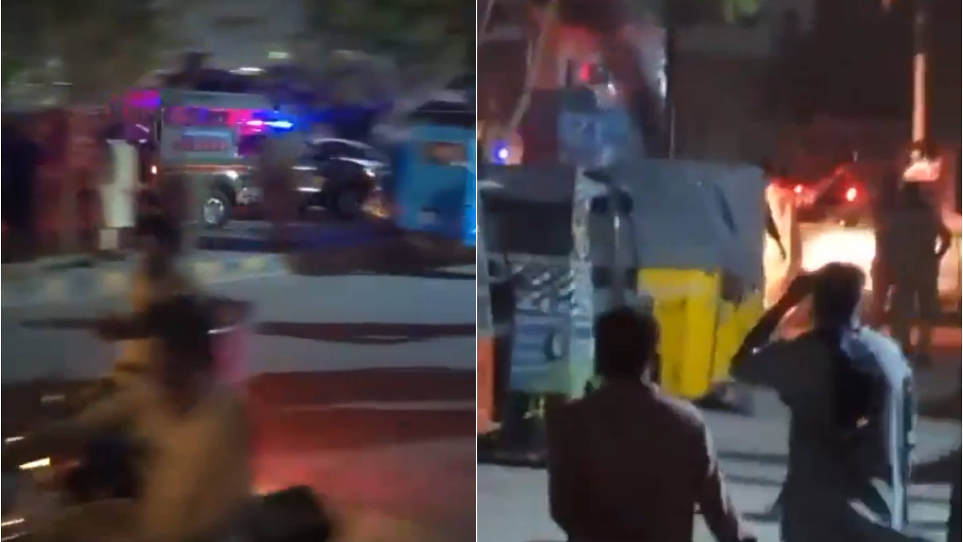 Video Captures Chaos After Explosion & Series Of Gunshots Rock Karachi, Killing 3