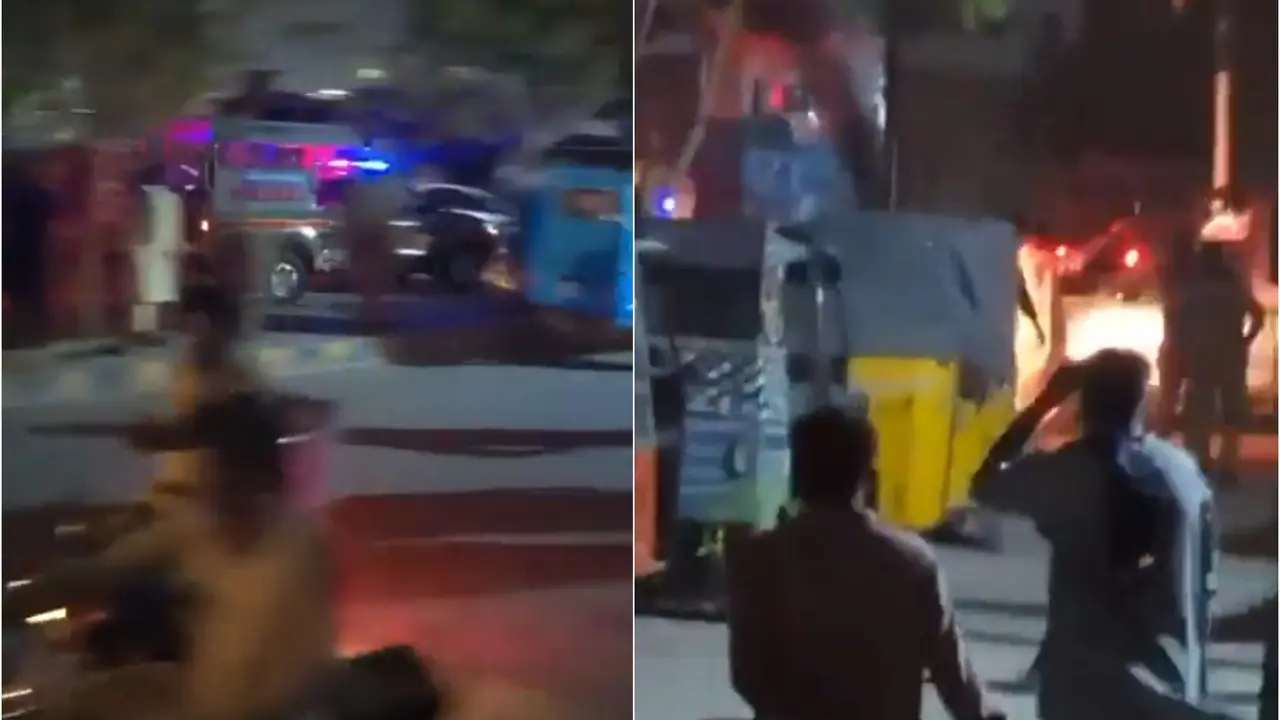 Video Captures Panic, Chaos After Explosion & Series Of Gunshots Rock Karachi, Killing 3 Video Captures Chaos After Explosion & Series Of Gunshots Rock Karachi, Killing 3