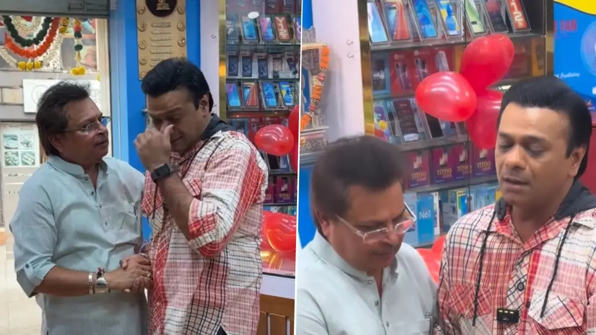 Viral Video: Taarak Mehta Ka Ootlah Chashmah's 'Bagha' aka Tanmay Vekaria Breaks Down On Set, Producer Asit Kumarr Modi Halts Shoot To Console Him Viral Video of Tanmay Vekaria from the set of TMKOC
