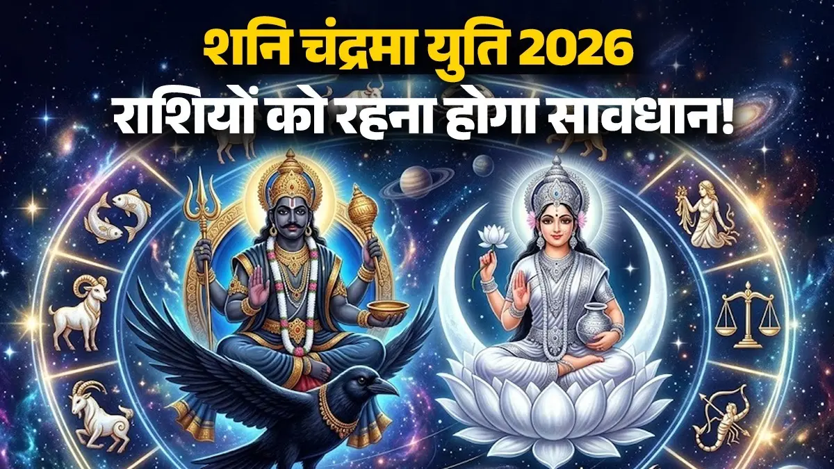 Vish Yog 2026: शनि-चंद्रमा की युति से बना विष योग, अगले कई दिनों तक इन राशियों को रहना होगा सतर्क; जानें क्या करें? vish-yog-2026-shani-chandra-yuti-in-meen-rashi-negative-impact-unlucky zodiac-signs