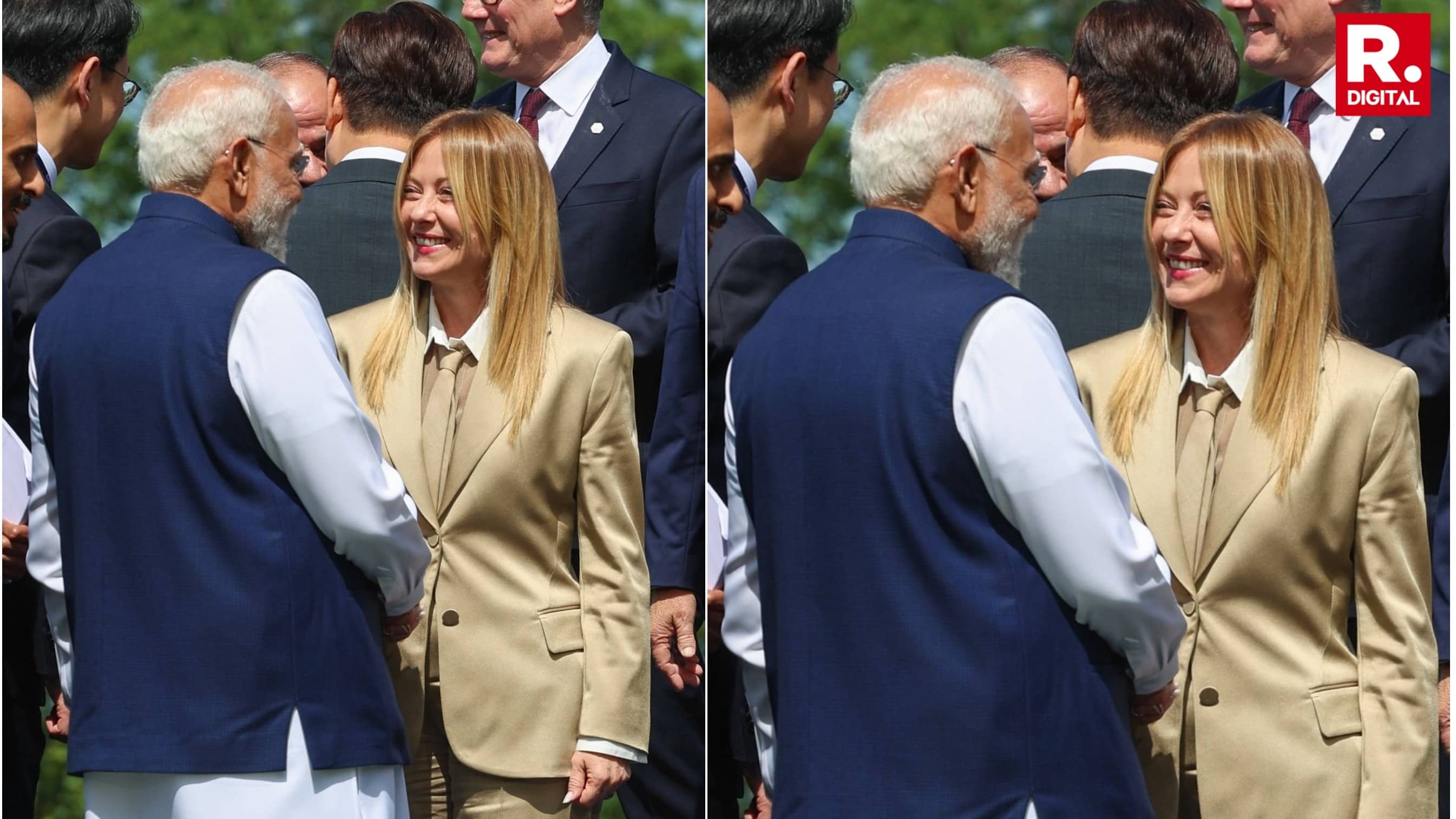 'We Are The Most Famous On Instagram!': Meloni Jokes With PM Modi At G7 Summit After Viral Melody Toffee Moment | WATCH