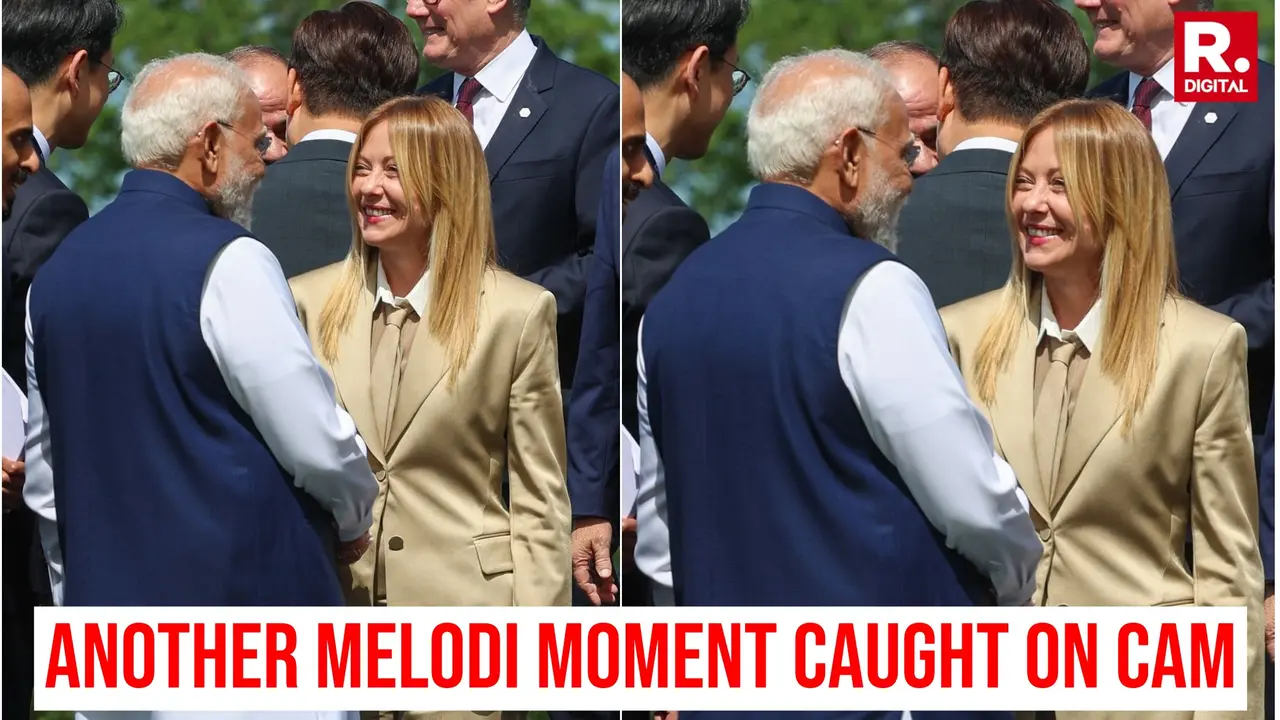 'We Are The Most Famous On Instagram!': Meloni Jokes With PM Modi At G7 Summit After Viral Melody Toffee Moment | WATCH 'We Are The Most Famous On Instagram!': Meloni Jokes With PM Modi At G7 Summit After Viral Melody Toffee Moment | WATCH