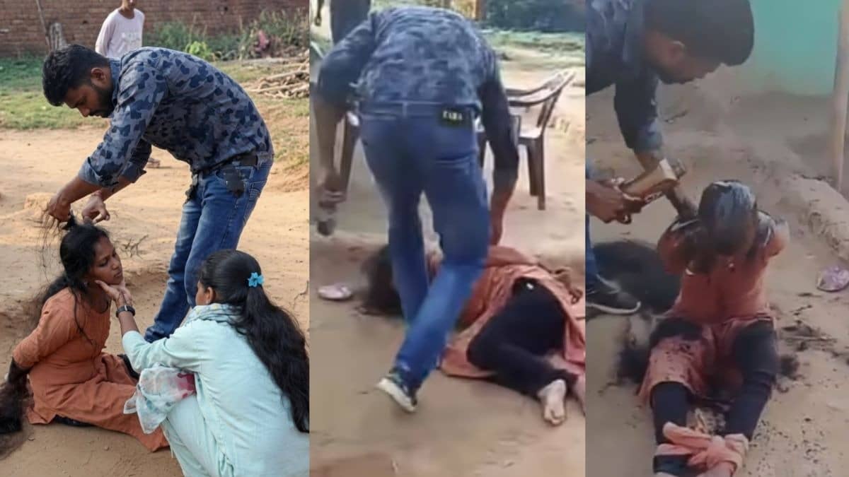 Wife Brutally beaten by husband 