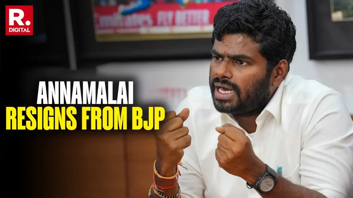 ‘Wish To Leave Respectfully, Chart My Own Course’: Annamalai Quits BJP After 6 Years, New Party Blueprint Ready
