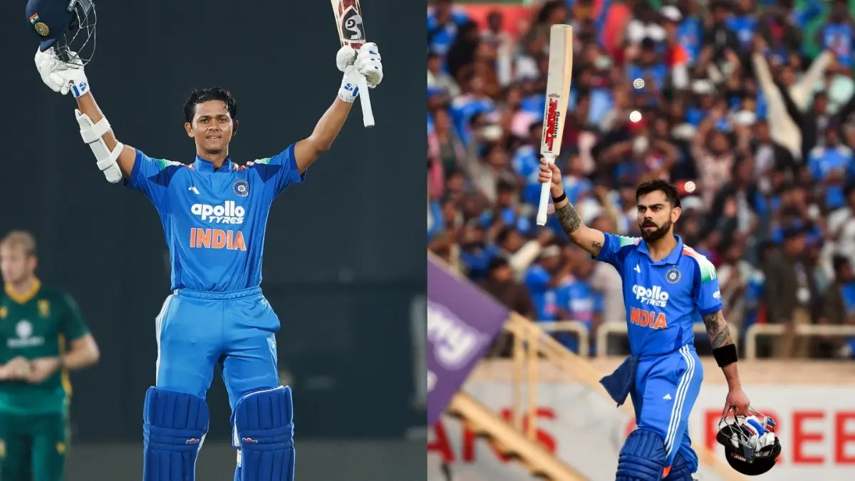 Yashasvi Jaiswal Set To Replace Injured Virat Kohli In India Squad For Afghanistan ODI Series Yashasvi Jaiswal and Virat Kohli