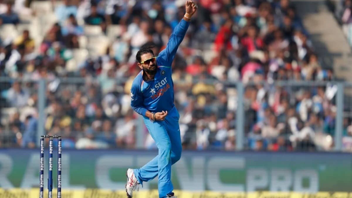 Yuvraj Singh in action