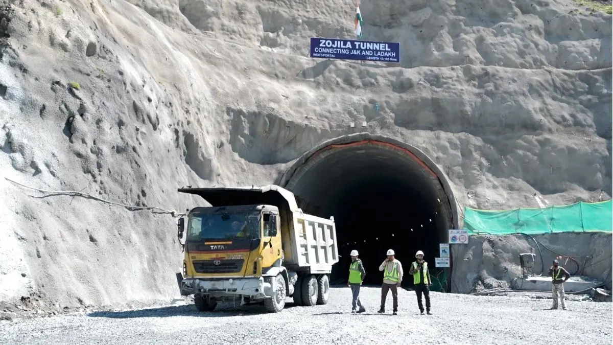 Zojila Tunnel Breakthrough on June 09: All-Year Access to Ladakh, Boost for Tourism, Defence & Trade Zojila Tunnel Breakthrough on June 09: All-Year Access to Ladakh, Boost for Tourism, Defence & Trade