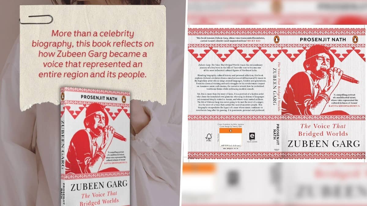Zubeen Garg's biography is authored by Prosenjit Nath