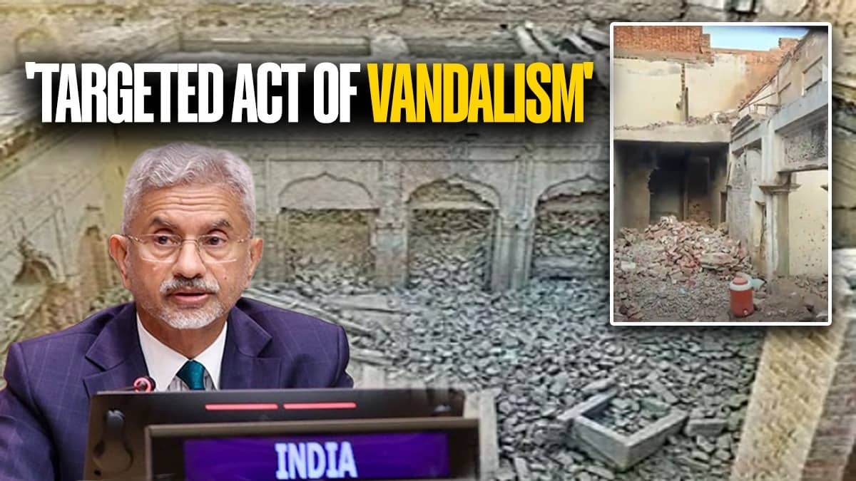 125-Year-Old Gurdwara Vandalised in Pakistan; India Registers Protest, Demands Restoration of Demolished Portions