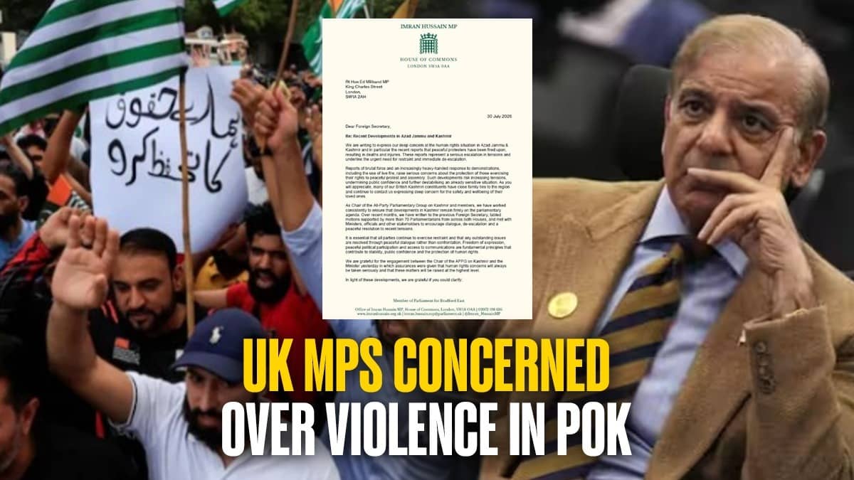 50 UK MPs Write to UK Foreign Secretary Over Violence, Deteriorating Situation in Pakistan Occupied Kashmir