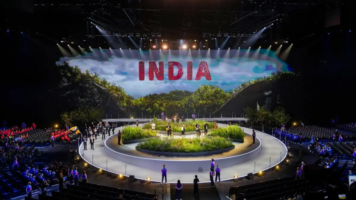 Commonwealth Games 2026, Day 4: Mirabai Chanu Leads India's Action-Packed Schedule On July 26 A view of the opening ceremony of the CWG 2026