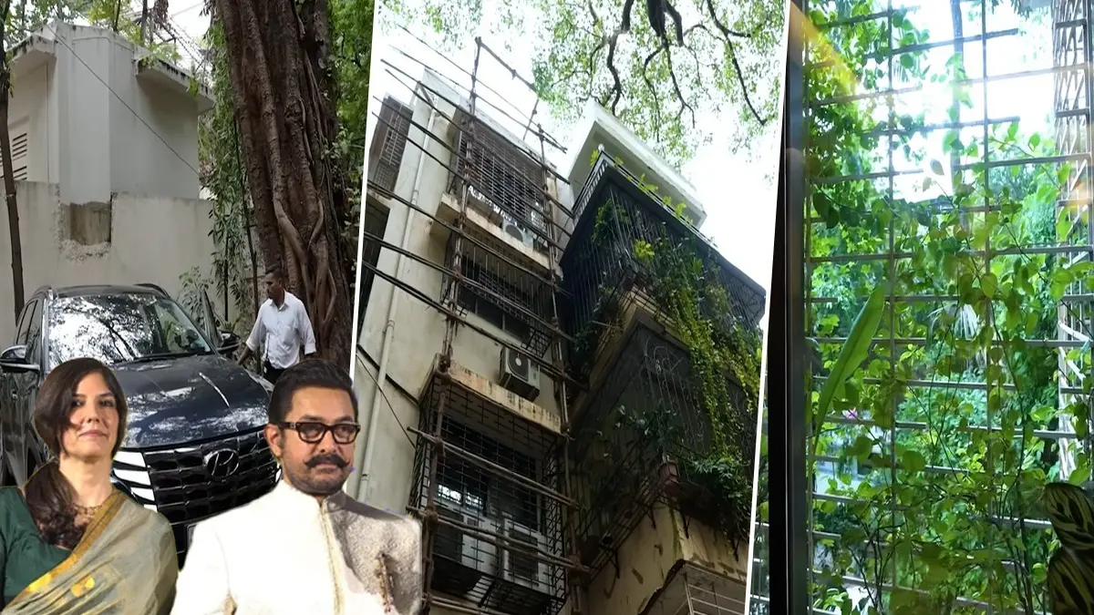 Inside Aamir Khan-Gauri Spratt's Wedding Venue, See Photos Of His ₹70 Crore Bandra Home Aamir Khan and Gauri Spratt will wed at the former's residence in Mumbai