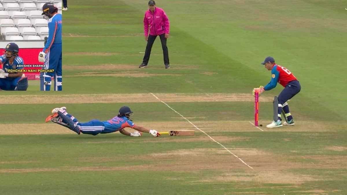 IND vs ENG T20: 'पहुंचा की नहीं...',  ईशान किशन के रन आउट पर भड़के अभिषेक शर्मा, बीच मैदान का वीडियो वायरल
