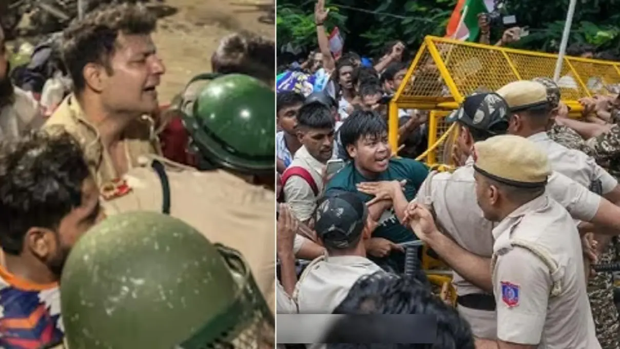 Jantar Mantar: कान से खून, हाथ-पैर पर चोट और सिर में सूजन...डॉक्टरों ने दिया CJP प्राटेस्ट में घायल हुए ACP विवेक भगत का हेल्थ अपडेट, अब AIIMS में होगा इलाज ACP Vivek Bhagat Injury, Jantar Mantar Stone Pelting