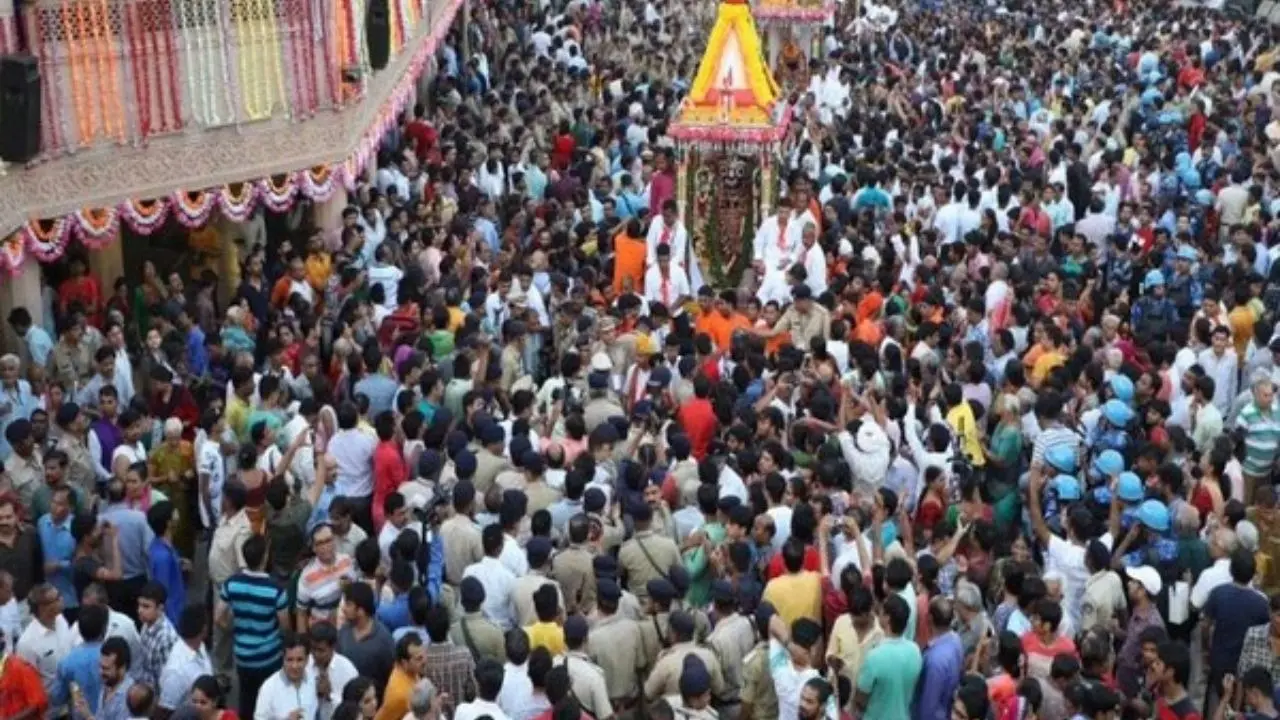 Ahmedabad Hosts 149th Jagannath Rath Yatra Amid Tight Security Ahmedabad Rath Yatra | File Image