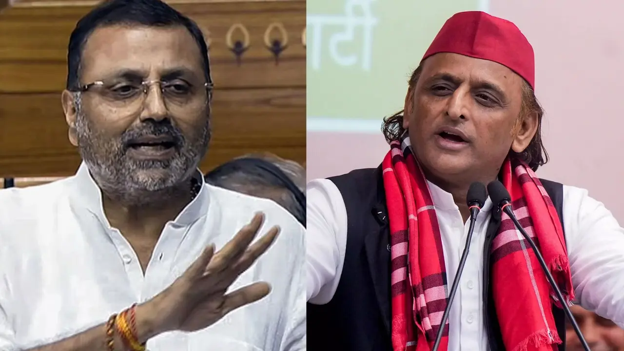 'टिन्नू-टीपू' पोस्ट पर विवाद, अखिलेश यादव के अल्टीमेटम के बाद भी नहीं झुके BJP सांसद निशिकांत दुबे, कहा- एक सवाल पूछने पर इतने परेशान क्यों? akhilesh vs nishikant