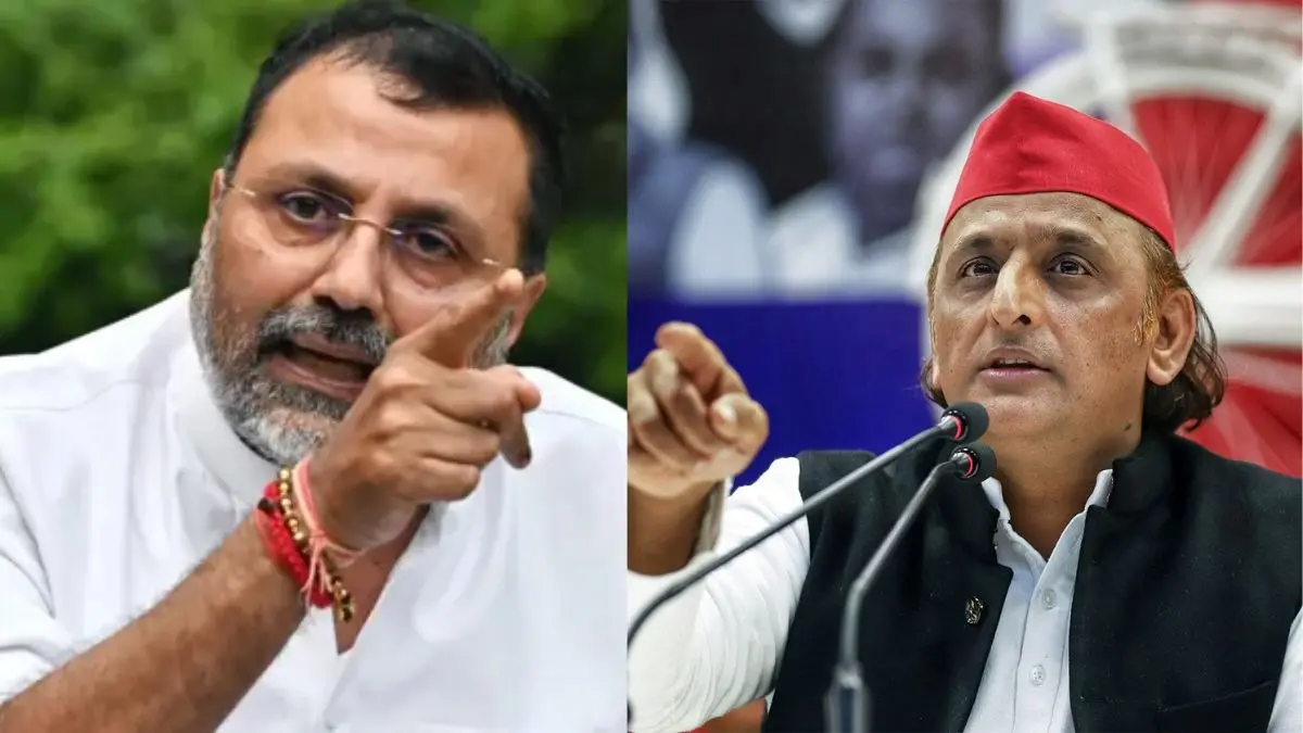 'टिन्नू टीपू से ही तो बात कर रहा था', निशिकांत दुबे के आरोप पर अखिलेश यादव का पारा हाई, बोले- ट्वीट डिलीट करें वरना सालों कोर्ट के चक्कर... akhilesh yadav Nishikant Dubey Ram Madir Donation Theft