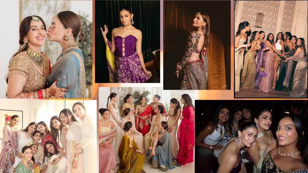 Alia Bhatt at Akansha's wedding