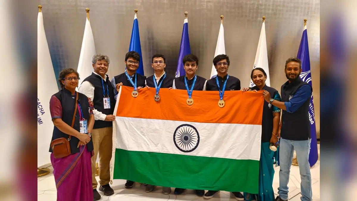 All-Gold Haul! India Secures Rank 1 At International Chemistry Olympiad, Bags 4 Golds All-Gold Haul! India Secures Rank 1 At International Chemistry Olympiad, Bags 4 Golds