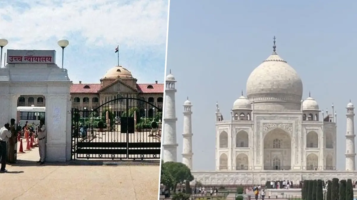Allahabad High Court Seeks Response from Centre and ASI in Taj Mahal 'Tejo Mahalaya' Temple Dispute Allahabad High Court Seeks Response from Centre and ASI in Taj Mahal 'Tejo Mahalaya' Temple Dispute