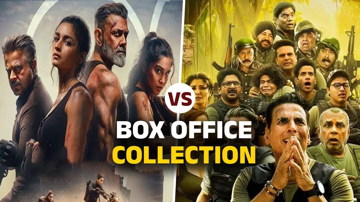 Alpha Vs Welcome To The Jungle BO Collection: आलिया की 'ऐल्फा' एंट्री ने बिगाड़ा 'वेलकम टू द जंगल' का खेल? जानें शुक्रवार के आंकड़े Alpha Vs Welcome To The Jungle