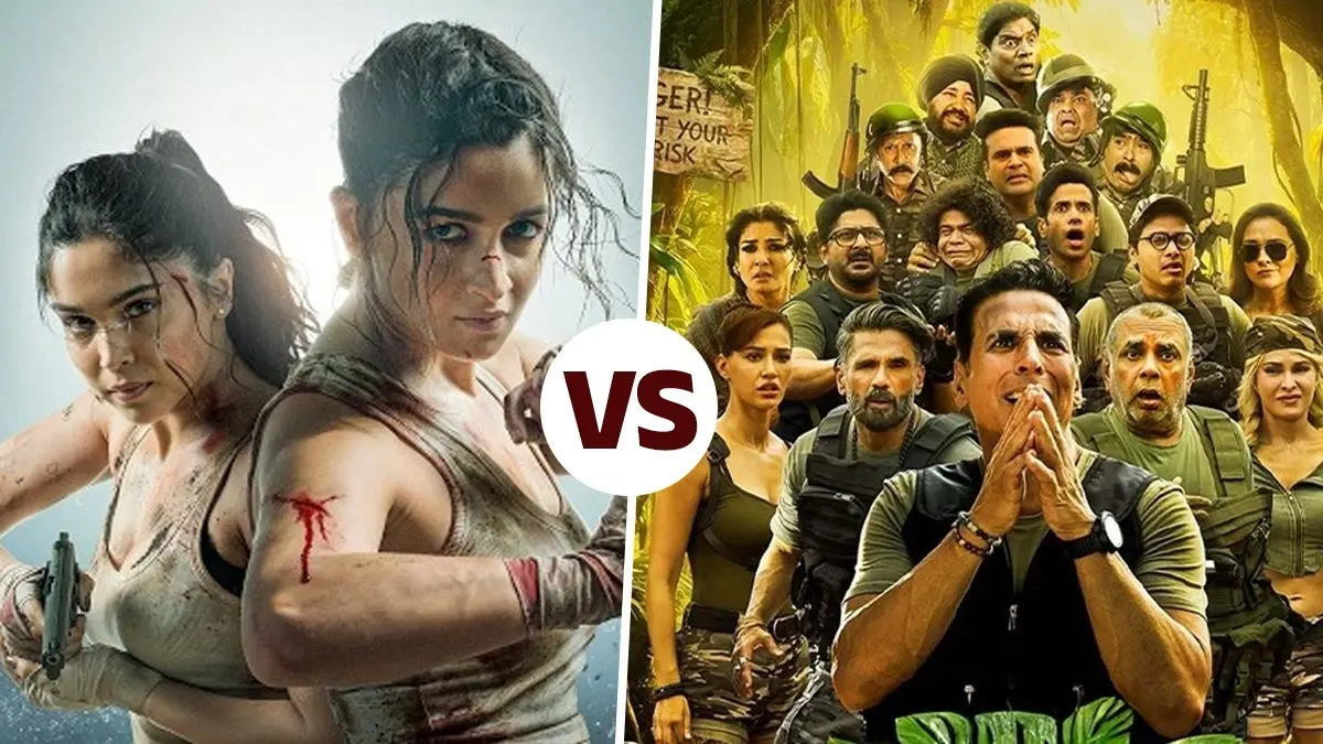 Alpha Vs Welcome To The Jungle BO Collection: बॉक्स ऑफिस पर पस्त हुई 'ऐल्फा', तो कैसा है अक्षय की वेलकम 3 का हाल? जानें गुरुवार का कुल कलेक्शन Alpha Vs Welcome To The Jungle Box office Collection Thursday akshay kumar sharvari wagh alia bhatt and others