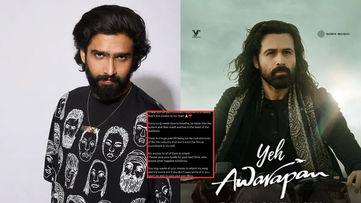 Amaal Mallik Claims 'Rivals' In Film Industry Are Running 'Paid PR' Against Awarapan 2 Song Yeh Awarapan Amaal Mallik Claims 'Rivals' In Film Industry Are Running 'Paid PR' Against Yeh Awarapan.