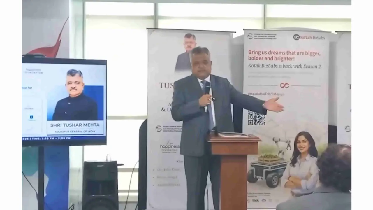 'America Was Just Born 300 Years Ago': SG Tushar Mehta Urges India To Value Its Ancient Wisdom, Outlines 700 AD Legal Legacy 'America Was Just Born 300 Years Ago': SG Tushar Mehta Urges India To Value Its Ancient Wisdom, Outlines 700 AD Legal Legacy