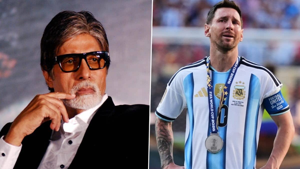 Amitabh Bachchan's post for Messi