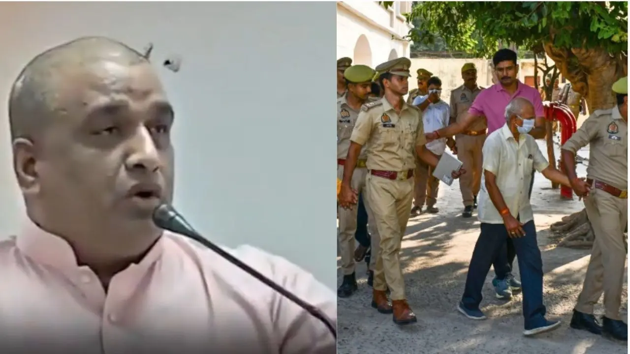 BJP MLA Anil Singh Says Ram Temple Thieves Will 'Get Cancer Within a Year' Anil Singh Says Ram Mandir Accused Will Get Cancer