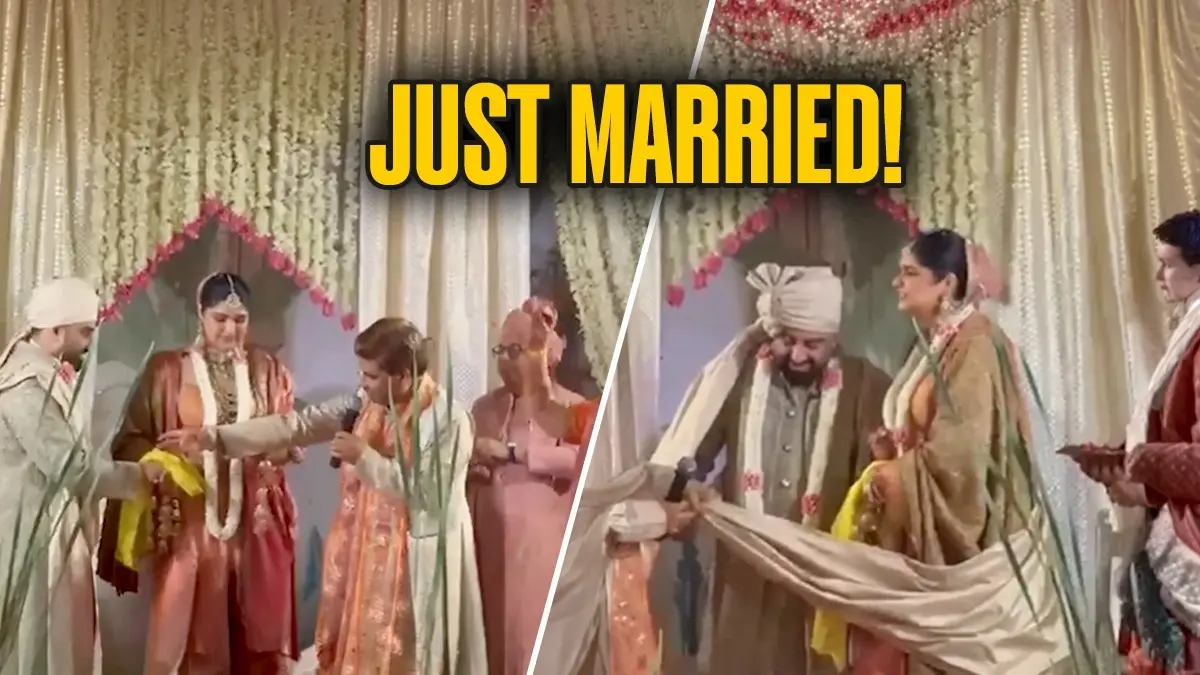 Video From Anshula Kapoor-Rohan Thakkar Saat Phera Ritual Goes Viral, Arjun Kapoor Shadows Sister As She Ties The Knot | Watch Anshula Kapoor-Rohan Thakkar married