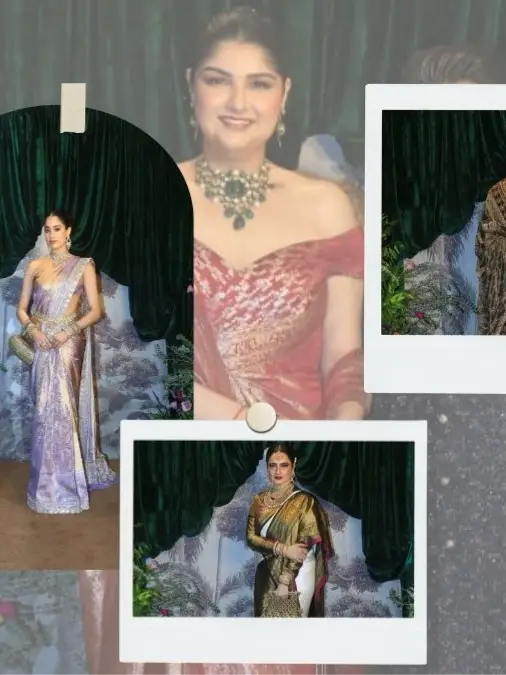 Anshula Kapoor-Rohan Thakkar's Reception: Arjun Kapoor, Janhvi Kapoor, Rekha, Atlee Lead The Celeb Roll Call