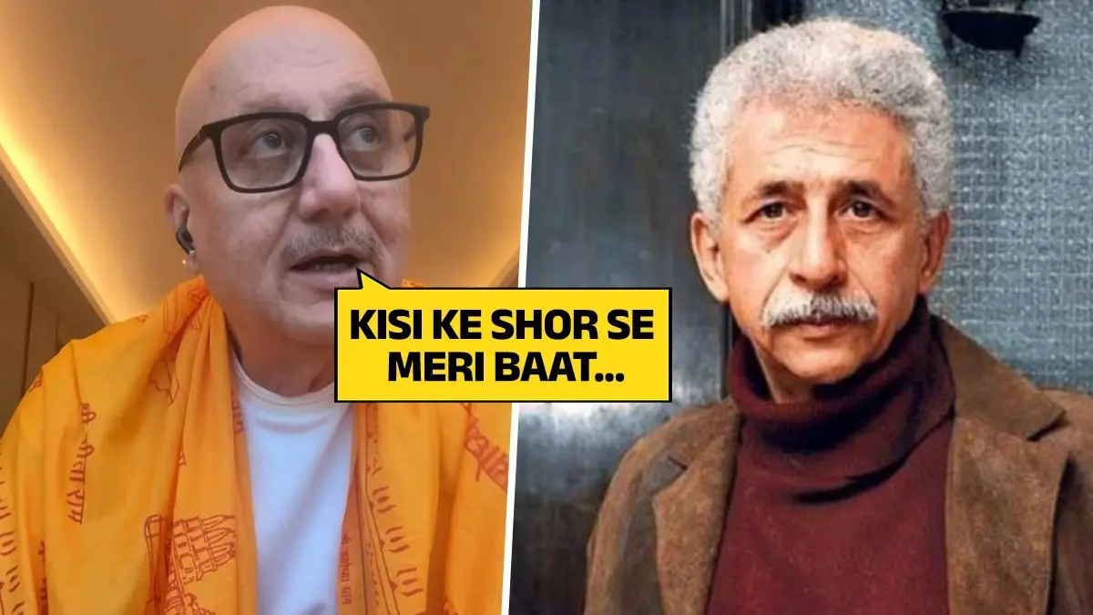 WATCH | Anupam Kher Breaks Silence On Resurfaced Video Of Naseeruddin Shah Calling Him 'Sycophant, Clown' Amid Ram Mandir Theft Remark Row Anupam Kher breaks silence on resurfaced video