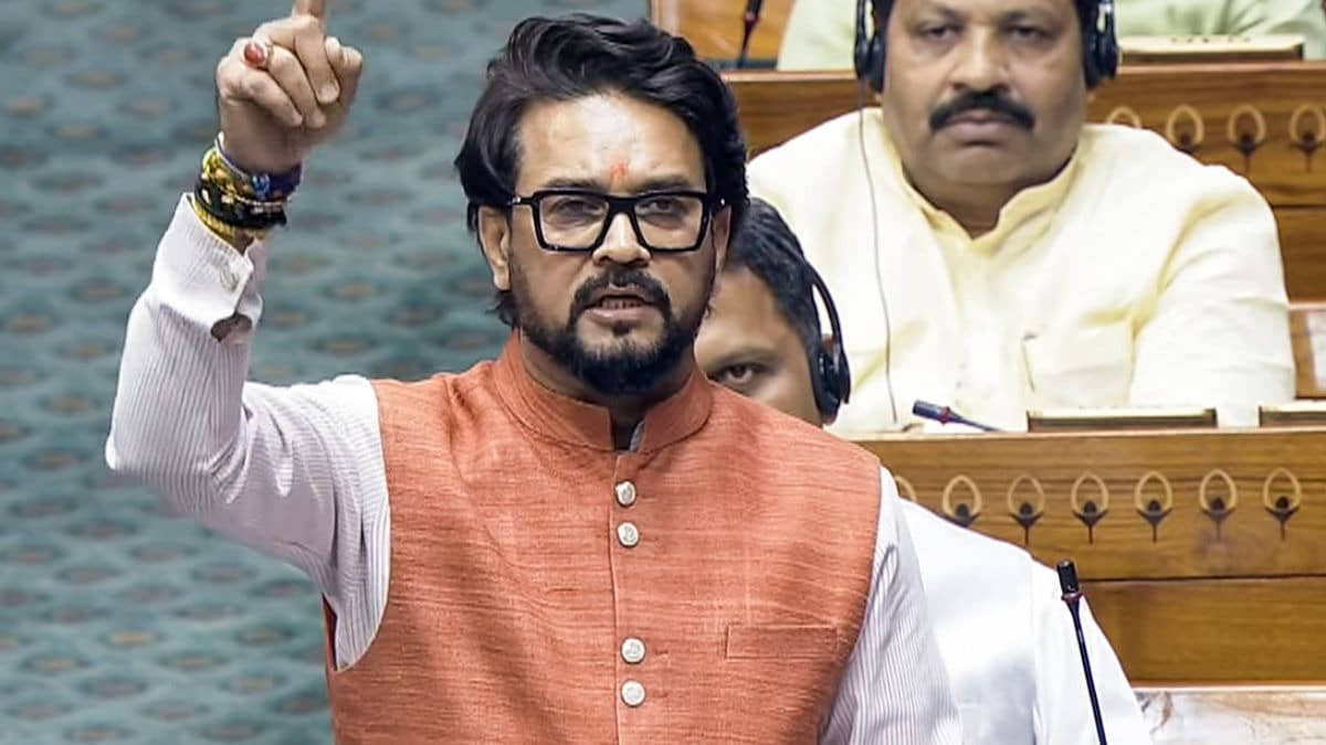 Anurag Thakur in Parliament