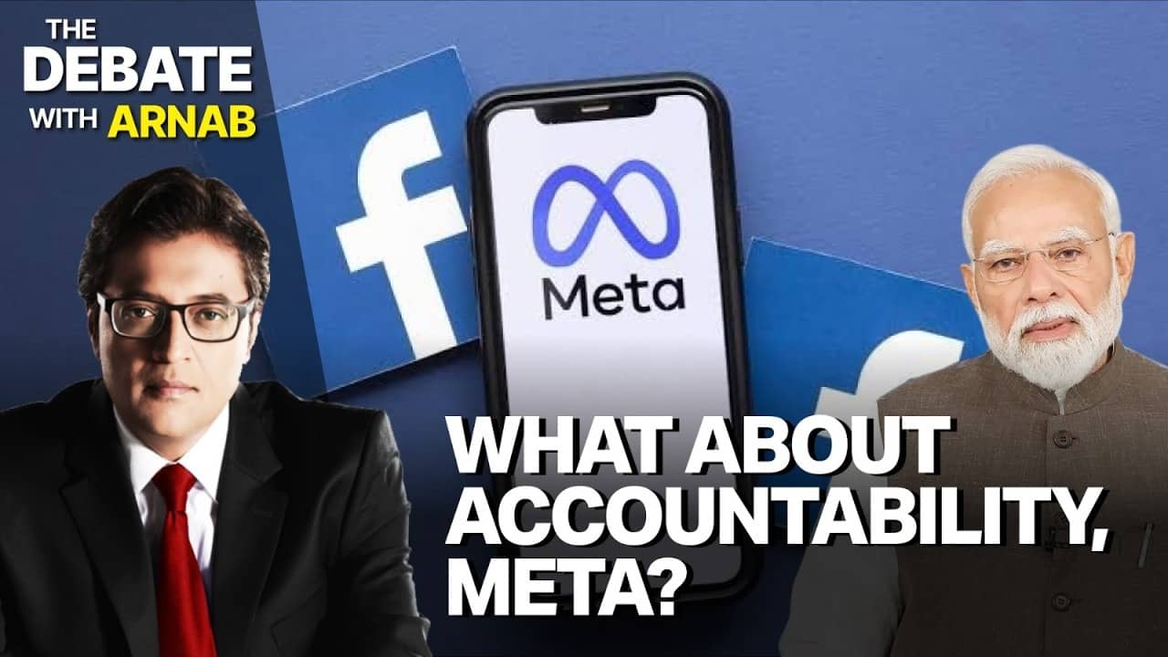 Arnab Goswami and Tuhin Sinha Question Meta’s Accountability