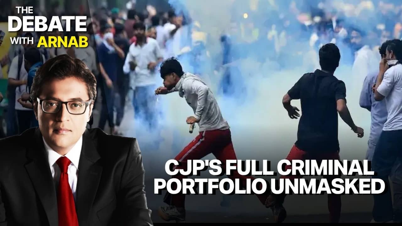 Arnab Goswami Questions CJP Protest Investigation