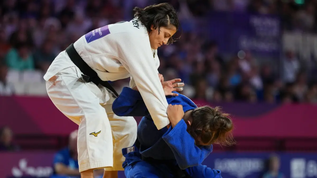 Asmita Dey Etched Name In History, Delivers India's First Ever Commonwealth Games Gold In Judo Asmita Dey in action