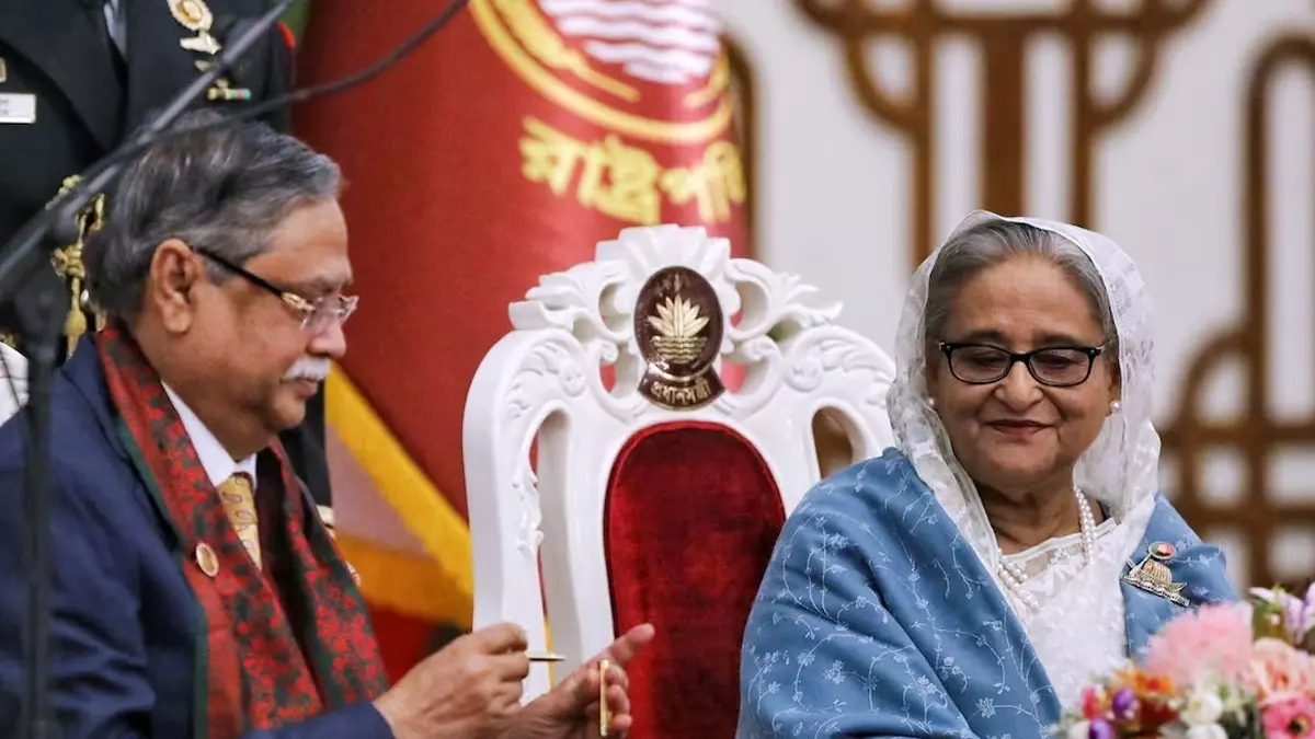 बांग्लादेश के राष्ट्रपति को शेख हसीना से बात करना पड़ा भारी, अब जा सकती है कुर्सी; इस्तीफे की चर्चा शुरू Bangladesh President Shahabuddin Facing Pressure To Step Down