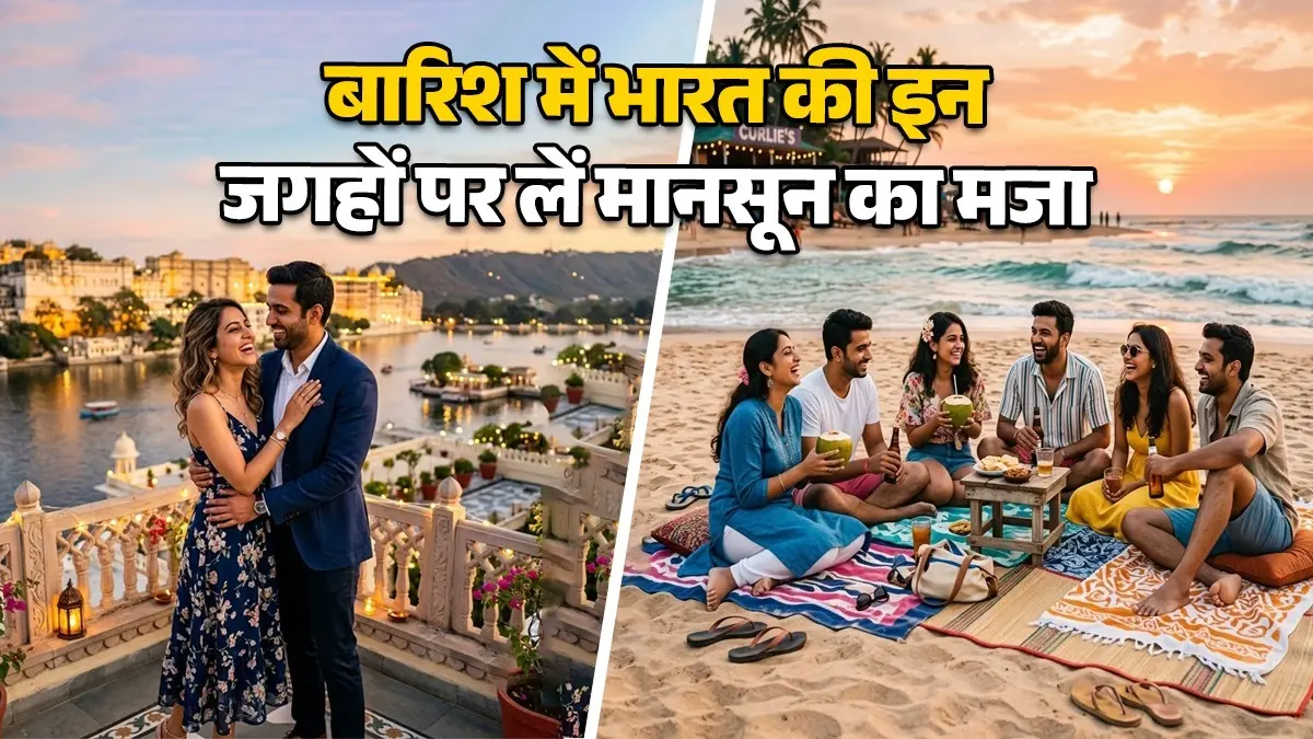 Tourist Place In Monsoon: बारिश में पहाड़ों पर घूमने से बचना चाहते हैं? तो आपके लिए वो 6 जगह जहां घूमने में नहीं है कोई खतरा best places in Indian to visit during monsoon in less budget family trip couple trip