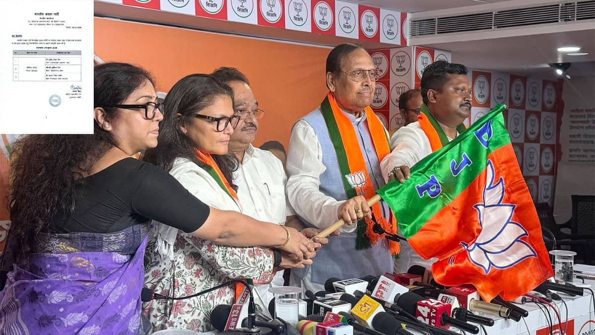 BJP fields Sukhendu Sekhar Roy Sushmita Dev and Prakash Chik Baraik candidate for by election to Rajya Sabha from West Bengal