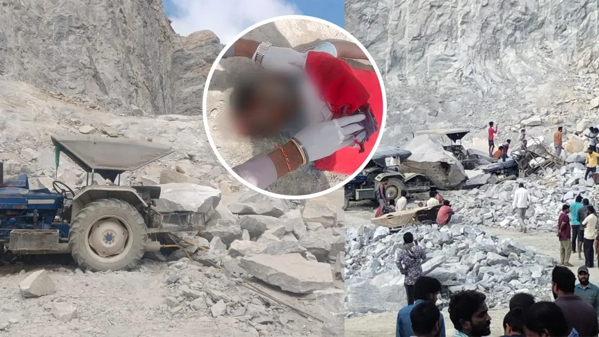 BREAKING: 7 Workers Buried Under Massive Rock At Bengaluru Stone Quarry; Probe Underway BREAKING: 7 Workers Buried Under Massive Rock At Bengaluru Stone Quarry; Probe Underway