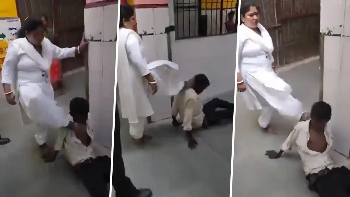 Caught On Camera: UP Hospital Staff Kicks Helpless Patient Repeatedly; 39-Second Video Triggers Massive Outrage Caught On Camera: UP Hospital Staff Kicks Helpless Patient Repeatedly; 35-Second Video Triggers Massive Outrage