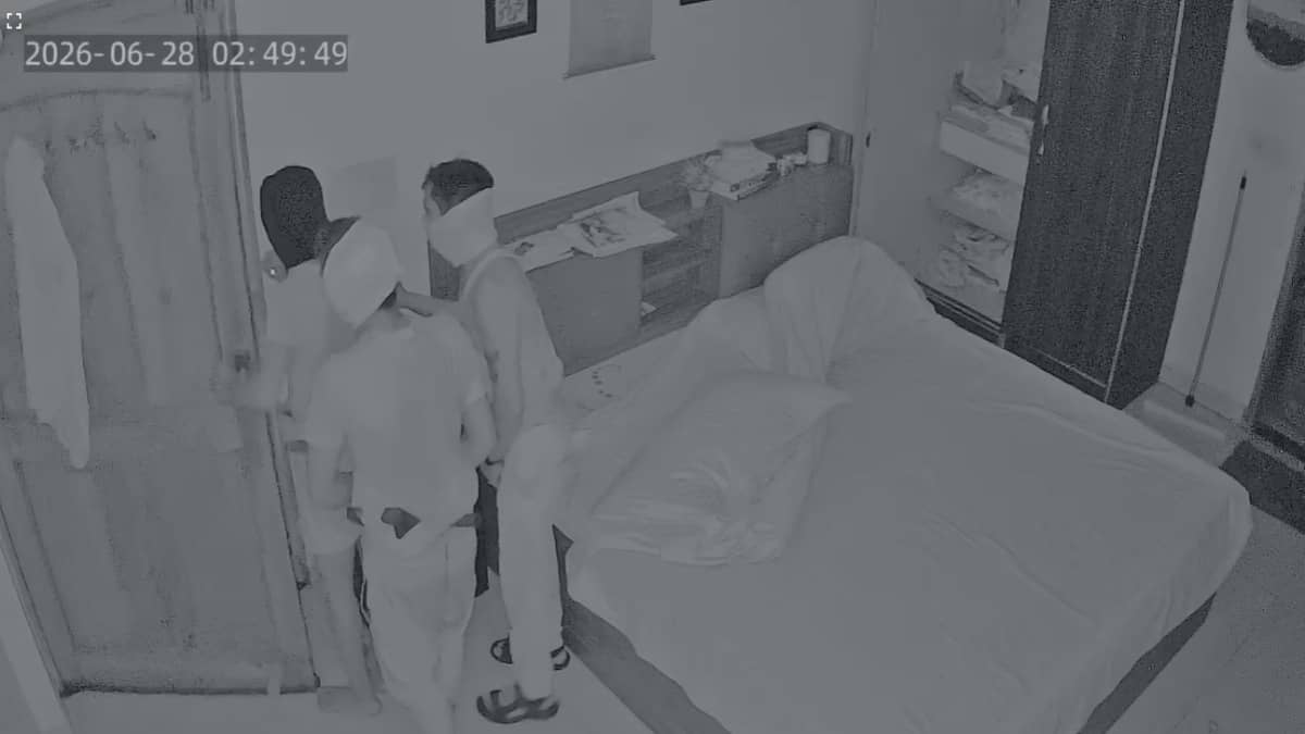 CCTV Footage Shows Masked Men Searching Giribala Singh's Bedroom For Nearly An Hour In Burglary Linked To Twisha Sharma Death Case